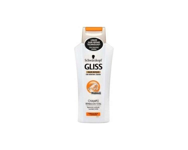 Gliss Total Repair Shampoo 400ml with Free 250ml Shampoo - 40ml