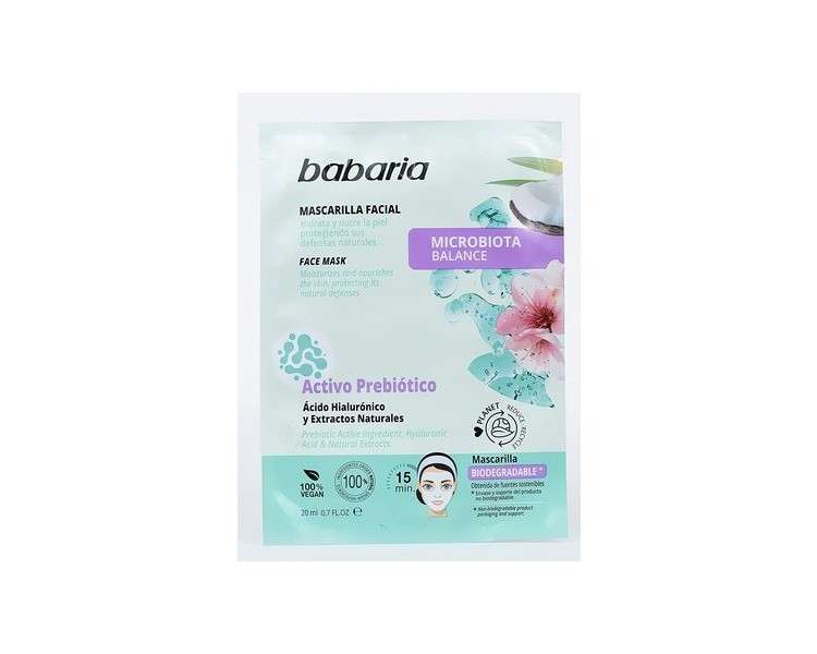 Babaria Facial Microbiota Balance Mask 20ml