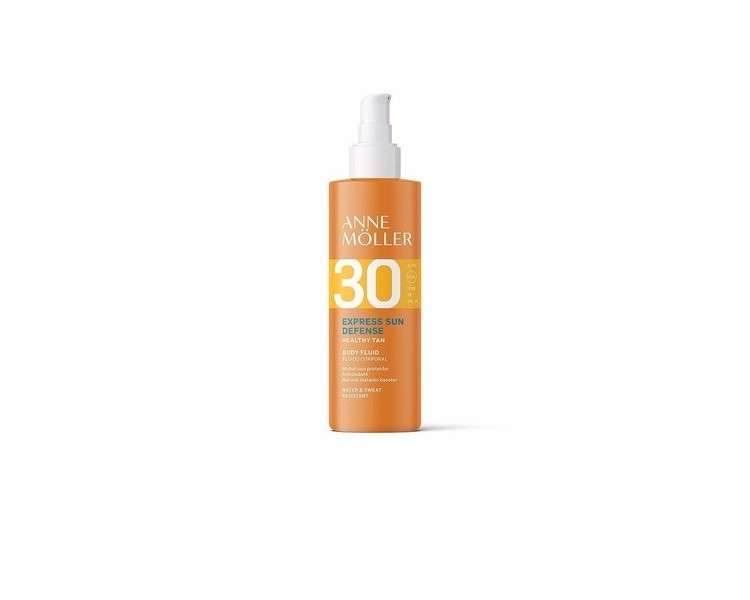 Anne Moller Express Sun Defence Body Fluid SPF30 175ml