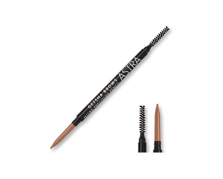 Astra Make-Up Geisha Brows Ash Blonde Eyebrow Pencil with Brush