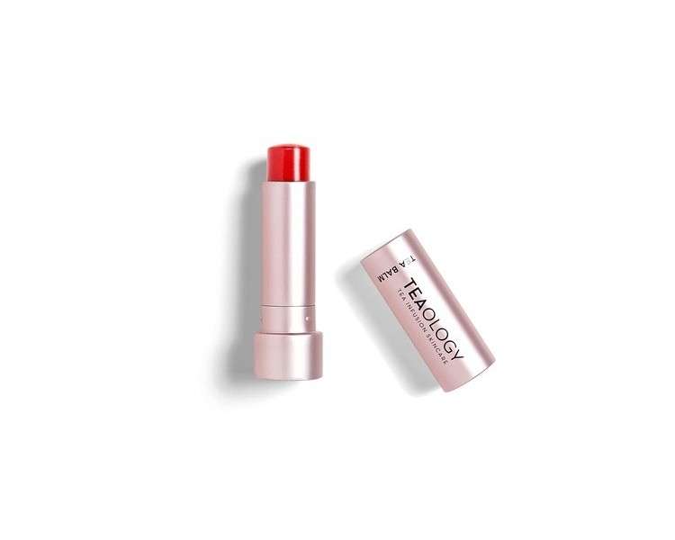 Teaology Tea Infusion Skincare Cherry Lip Balm 23g - Cherry Shade - Lip Balm with Antioxidant Tea Extract - Natural Cosmetics