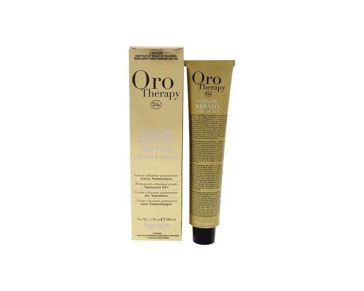 Fanola Oro Therapy Color Keratin 6.5 100ml Dark Blonde Mahogany