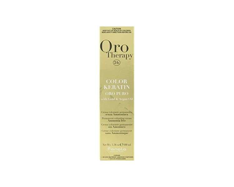 Fanola Oro Therapy Color Keratin No.5.606 Warm Reddish Brown 100ml