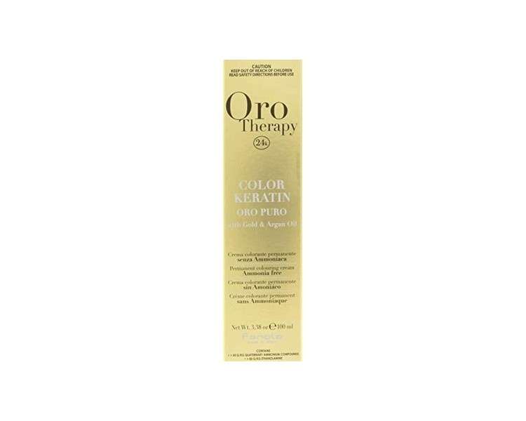 Fanola Oro Therapy Color Keratin 7.34 Blonde Gold-Plated 100ml