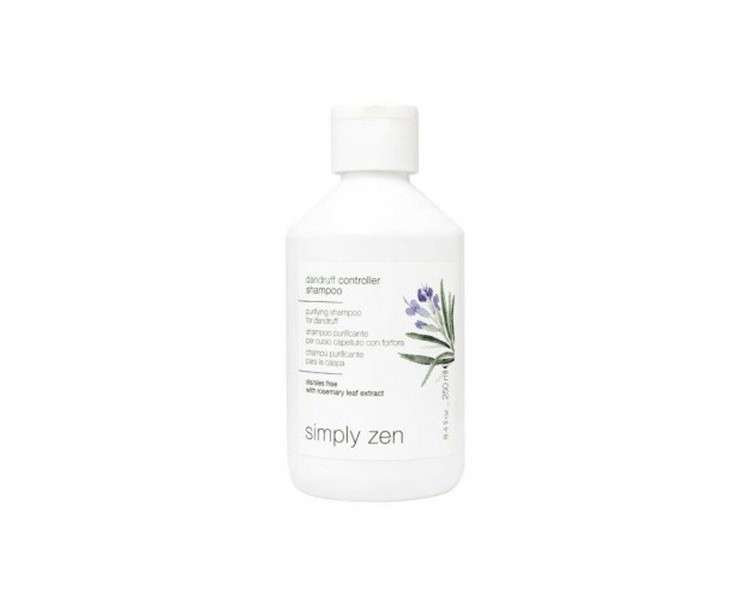 Simply Zen Dandruff Controller Shampoo 250ml - New 2022 Formula Anti-Dandruff Shampoo
