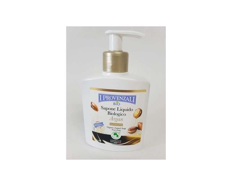 I Provenzali Organic Hand Liquid Soap with Argan 250ml