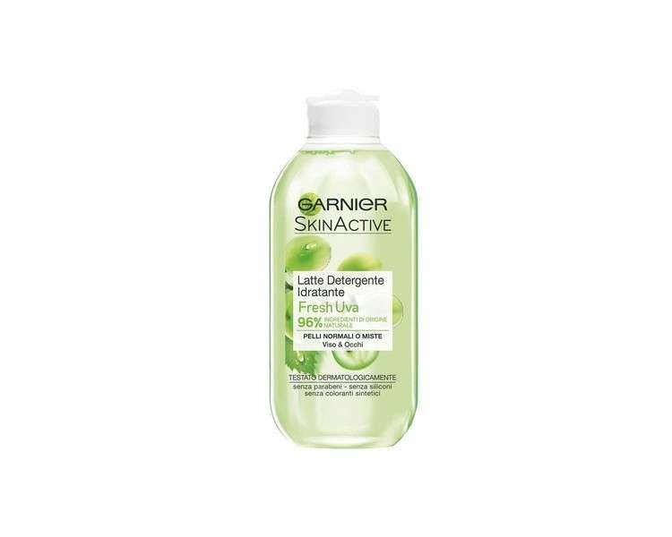 Garnier Skin Active Moisturizing Cleansing Milk Fresh Uva 200ml