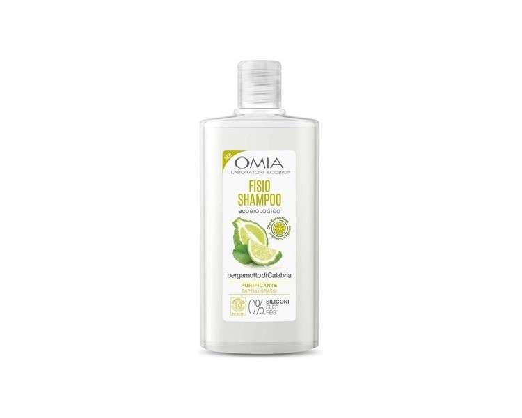 Omia Fisio Purifying and Rebalancing Treatment Shampoo with Calabrian Bergamot Oil 200ml