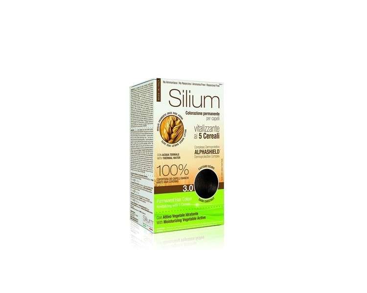 SILIUM Color 5 Grain 3.0 Dark Brown for Hair