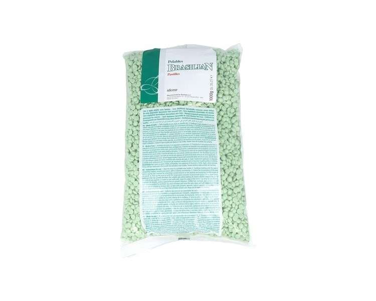 XanitaliaPro Brazilian System Wax Beads Green Tea 1000g