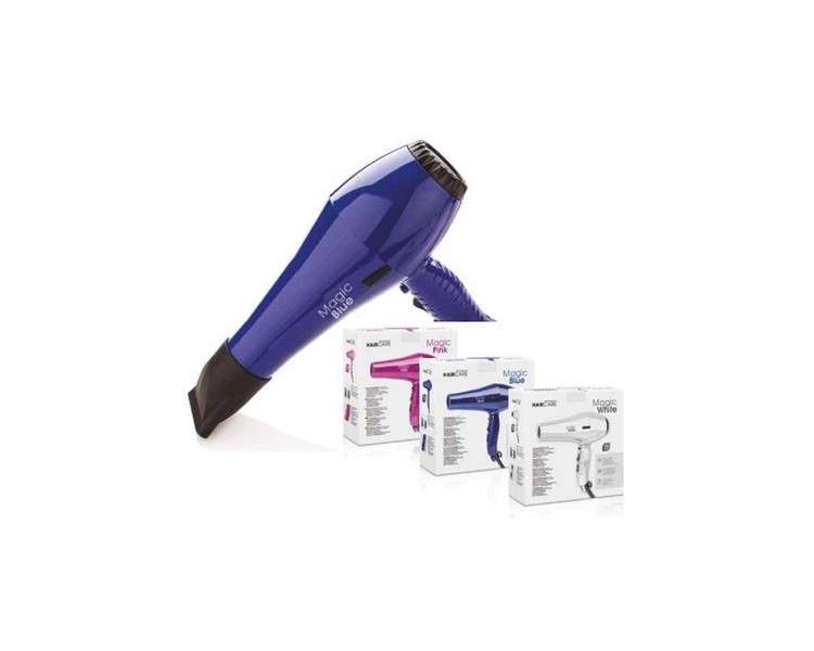 Professional Hair Care Magic Blue Hair Dryer 2000 Watt Blue