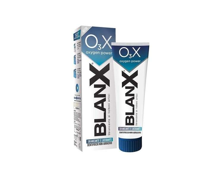 BlanX O3X Whitening and Polishing Toothpaste 75ml