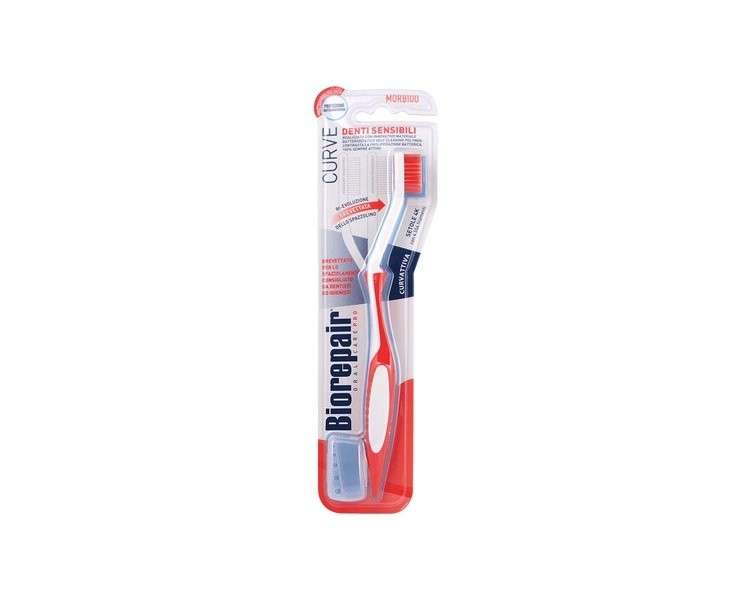 Biorepair Curved Soft Toothbrush for Sensitive Teeth