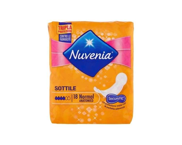 Nuvenia Absorbent Normal-Thin Ergonomic 18 Absorbent