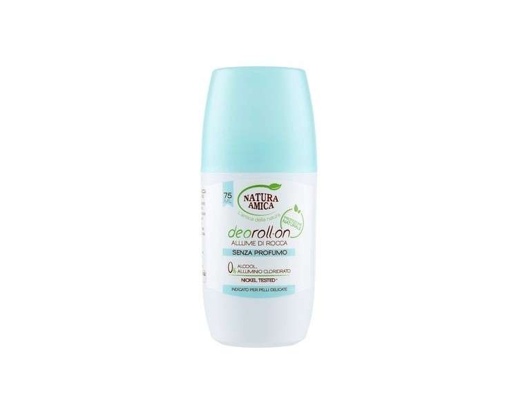 NATURA AMICA Alum Roll-On Deodorant Neutral 75ml