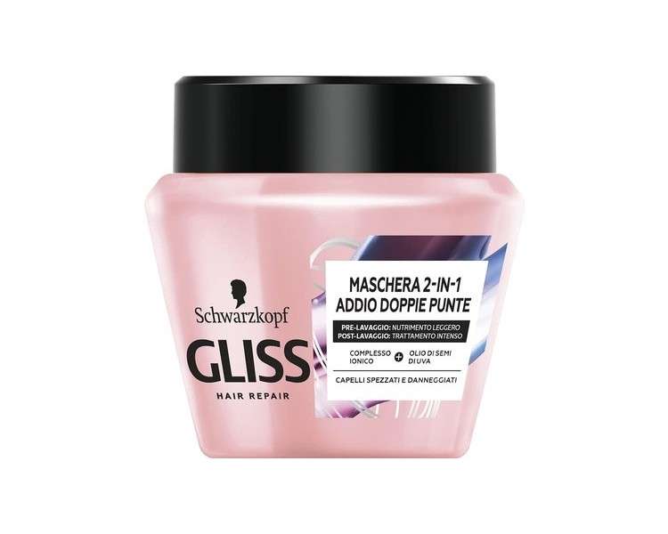 Schwarzkopf Gliss Adult Double Point Hair Mask 300ml