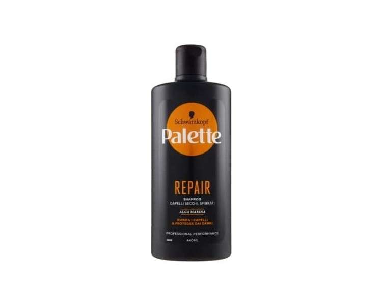 Schwarzkopf Palette Repair Shampoo for Dry and Unruly Hair 440ml