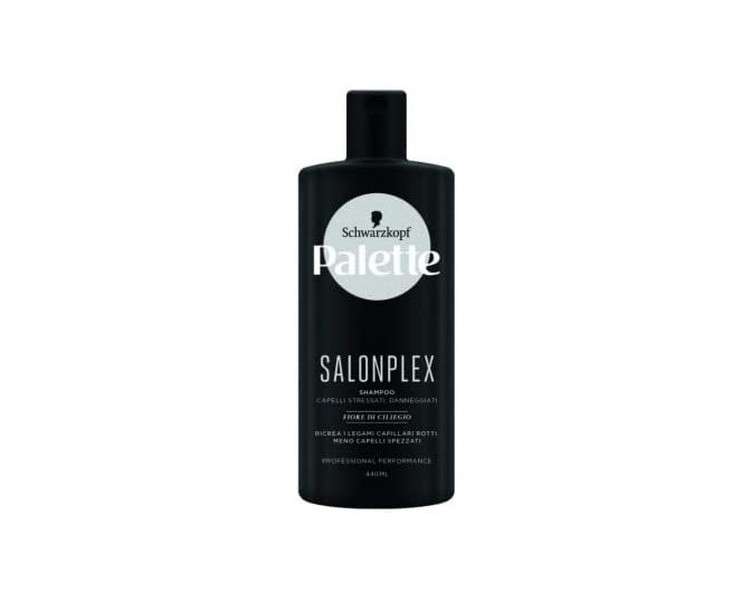 Schwarzkopf Salonplex Shampoo for Damaged Hair with Cherry Blossom 440ml