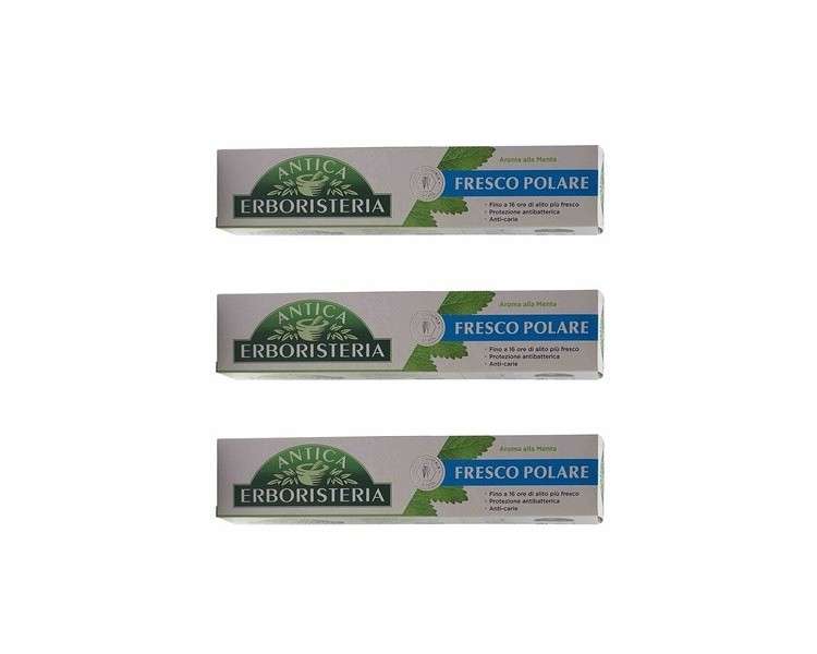 Antica Erboristeria Fresco Polare Refreshing Toothpaste 2.5 Fluid Ounces (75ml)