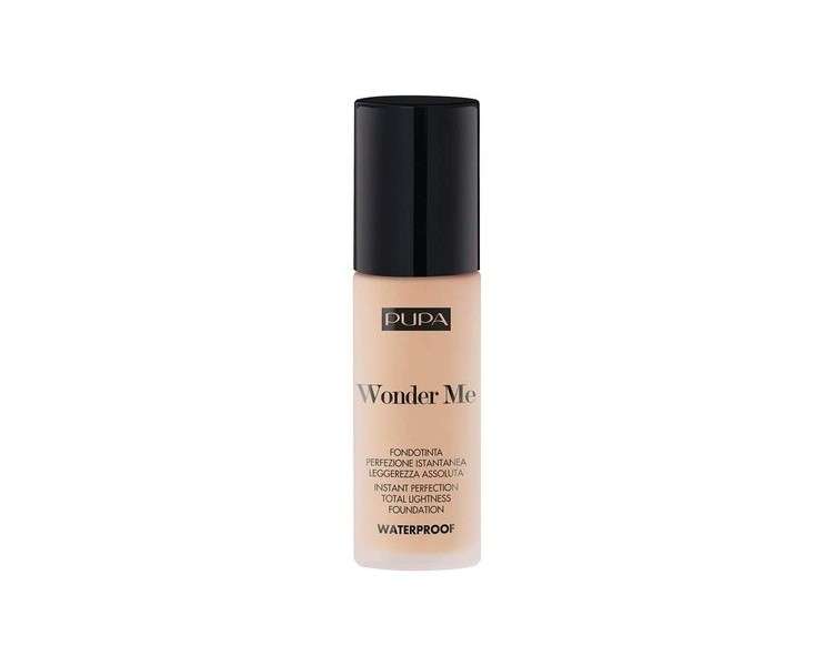 Pupa Wonder Me Instant Perfection Total Light Foundation Waterproof 020 30ml