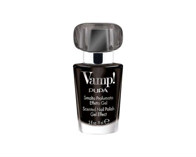 PUPA Vamp! Nail Polish No. 305 Rock Black 9ml