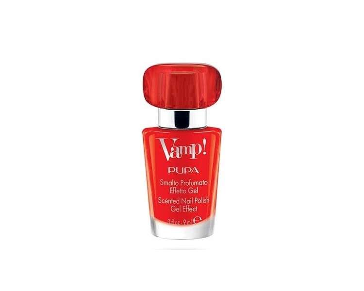 Pupa Vamp Smalto 201 Fire Red Nail Polish 9ml