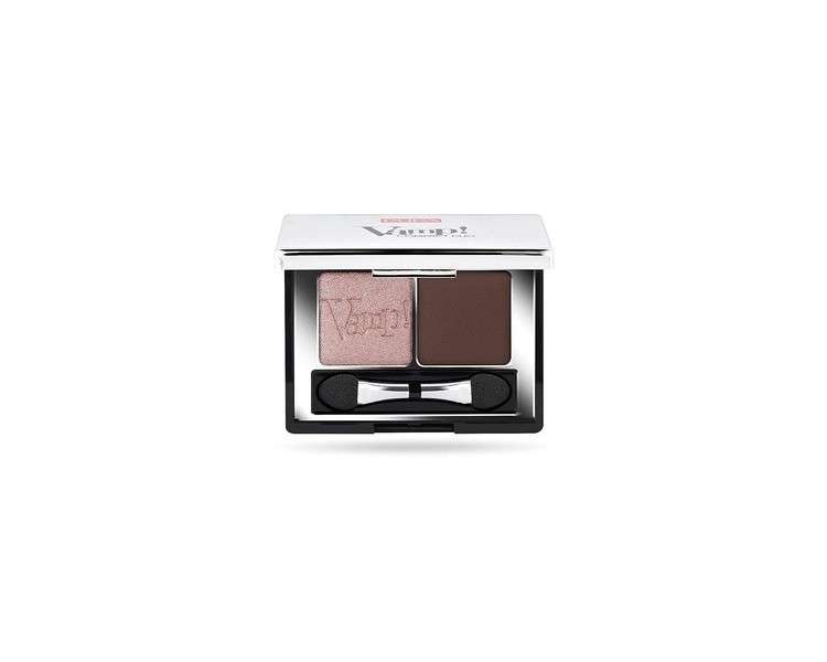 PUPA/Milano Vamp! Compact Duo Eyeshadow 002 Pink Earth 4.8g