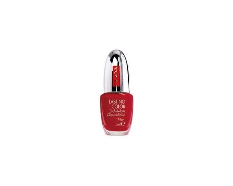 PUPA Lasting Color Nail Polish 615 Extreme Red