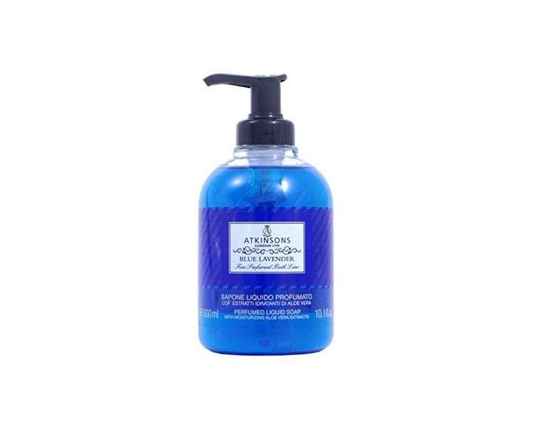 Atkinsons Liquid Soap 300ml Blue Lavender