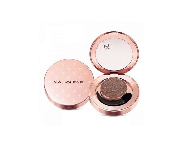 NAJ-OLEARI Colour Fair Eyeshadow Wet & Dry Makeup for Face 12 Brown Mauve