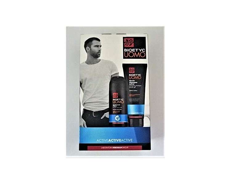 Set Active Bioetyc Homme Deodorant 72H 150ml + Doccia Shampoo Active 250ml