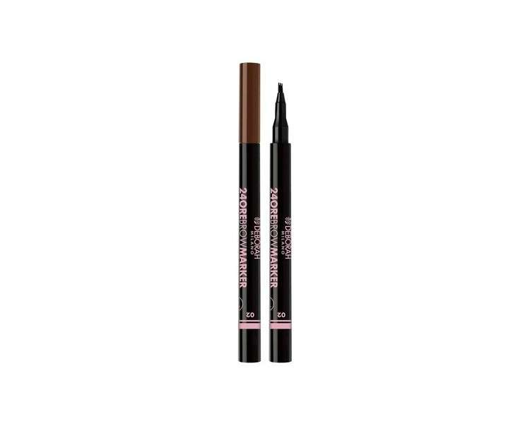 DEBORAH 24h Brow Marker Light Brown Pencil Eyebrows Product Cosmetic