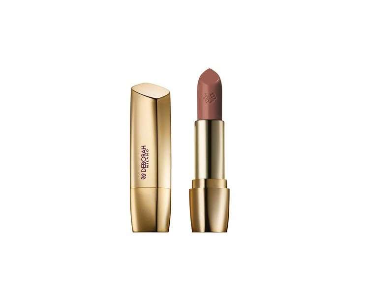 Rossetto Milano Red Lipstick SPF15 No. 42 Nude Brown