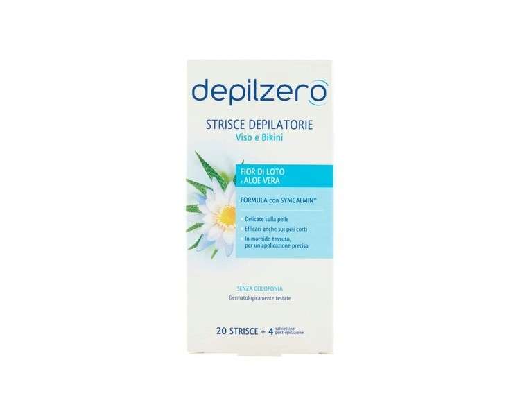 Depilzero Face/Bikini Wax Strips