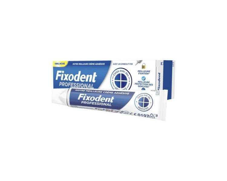 Fixodent Professional Denture Adhesive Cream 40g