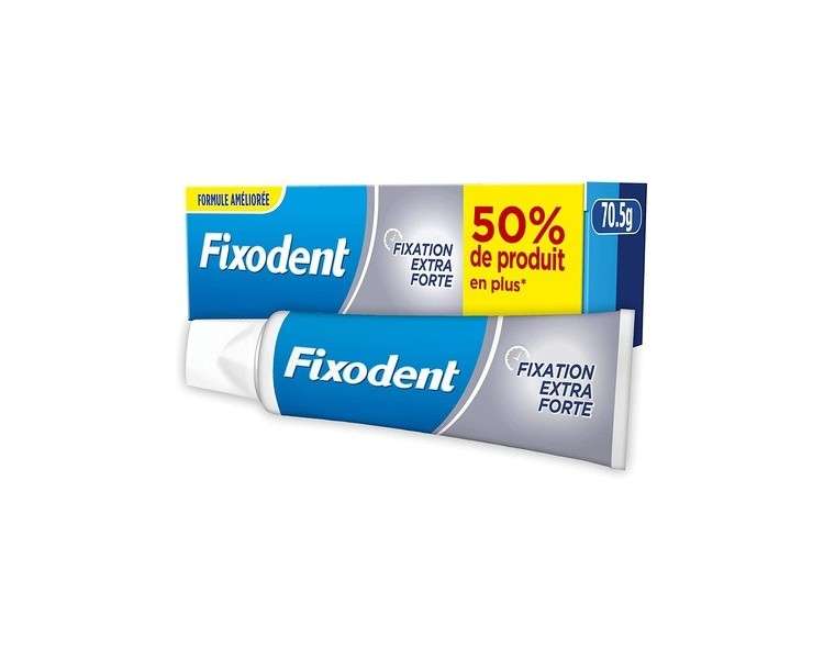 Fixodent Original and Antibacterial Denture Adhesive Cream 70.5g