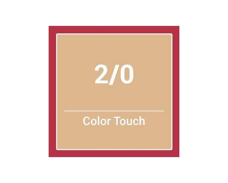 Wella Color Touch 2/0 Black 60ml