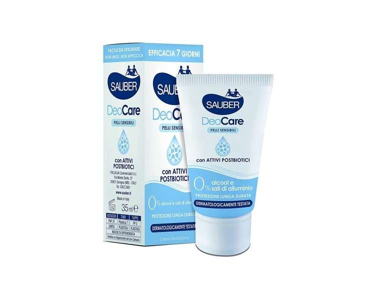 Sauber Deocare Deodorant Crème 35ml