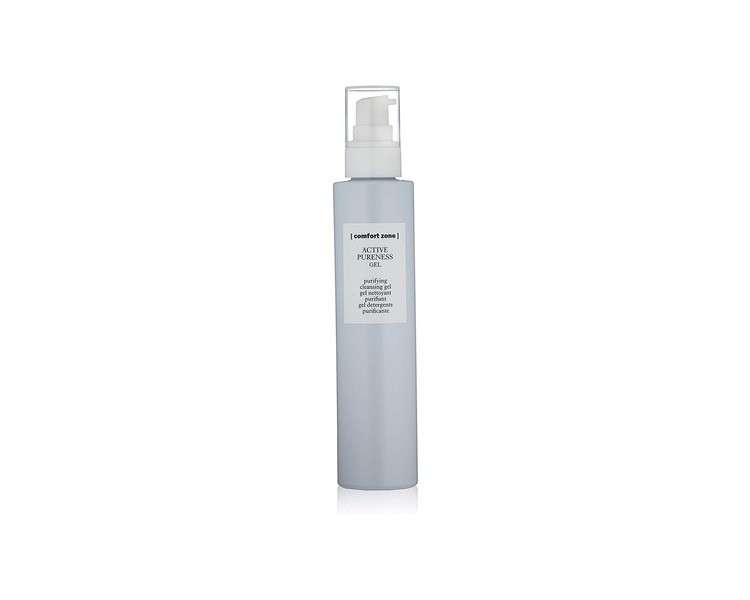 Comfort Zone Active Pureness Cleansing Gel with Gluconolactone for Oily Acne Prone Skin - Suitable for Vegans - Natural Ingredients