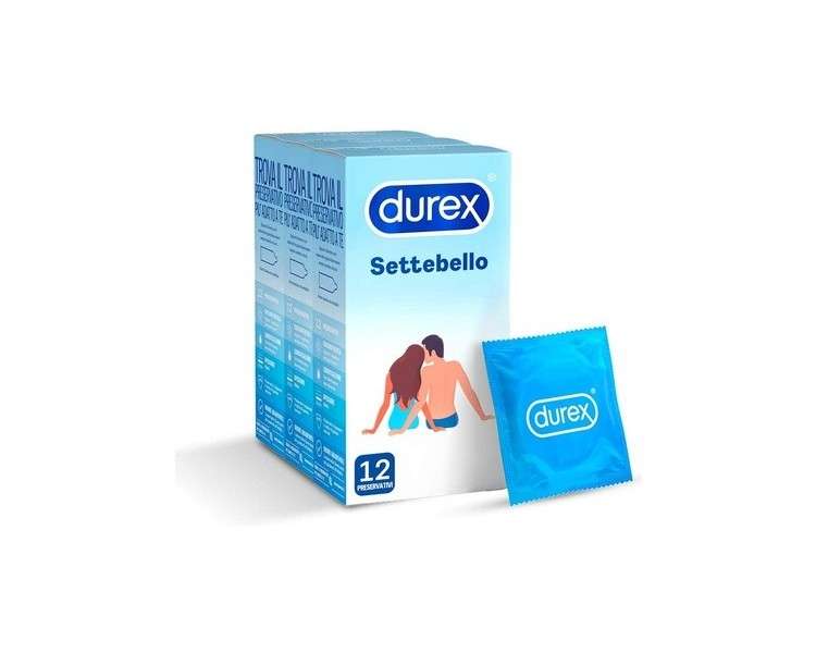 Durex Settebello Classic Condoms 12 Units