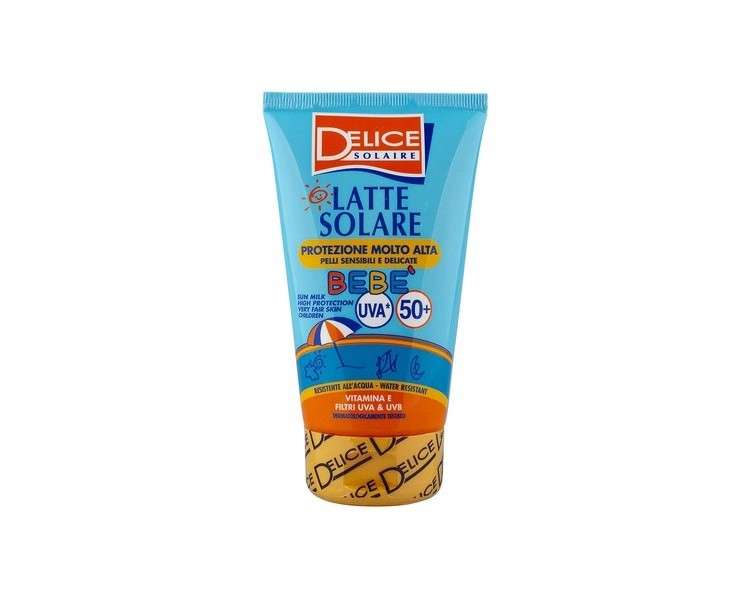 DELICE Kids Sunscreen LSF 50+ UVA UVB with Vitamin E 100ml