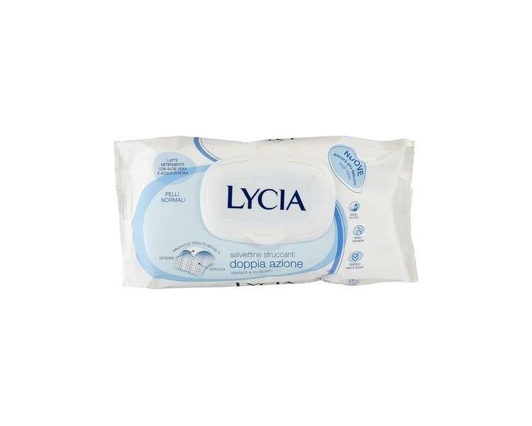 LYCIA Moisturizing Makeup Remover Wipes for Face 64 Count