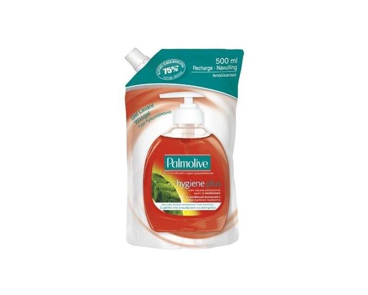 Palmolive Hygiene-Plus Family Liquid Soap Refill Bag 500ml