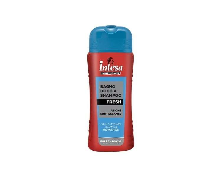 Intesa Pour Homme Shower Shampoo with Fresh Cooling Effect 500ml