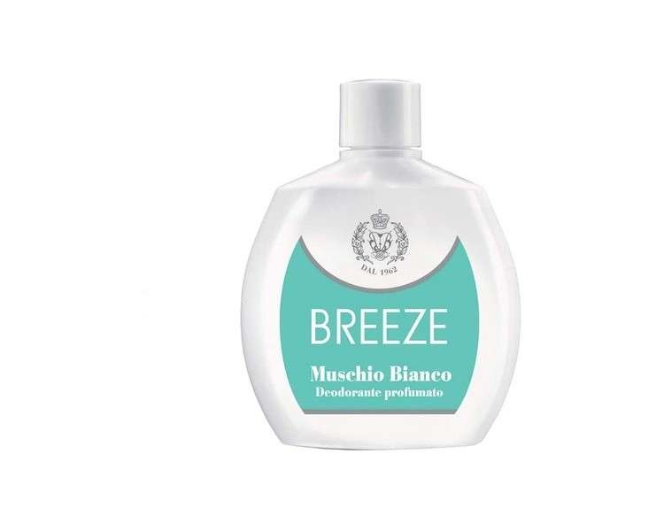Breeze White Musk Deodorant Squeeze Air Freshener without Gas 100ml