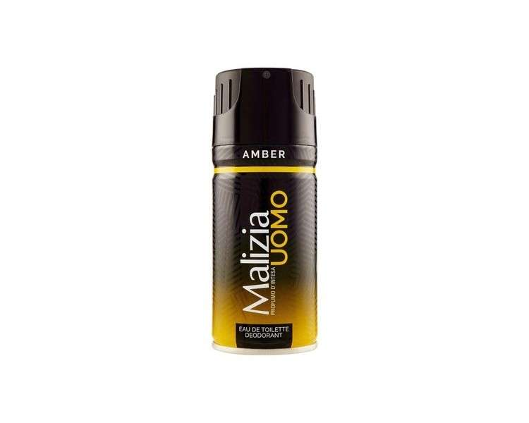 Malizia Amber Yellow Eau de Toilette Deodorant 150ml