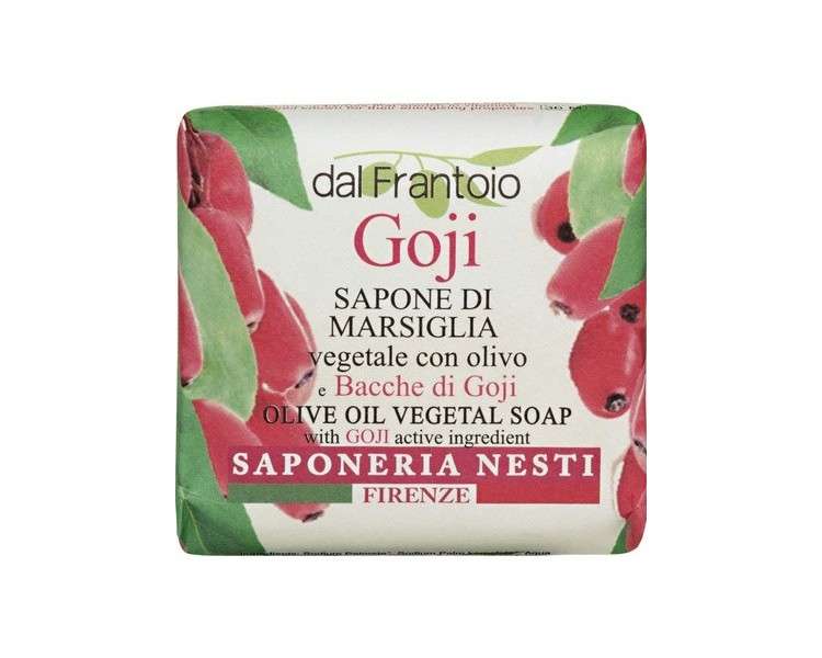 Dal Frantoio Olive Oil Vegetal Soap with Goji