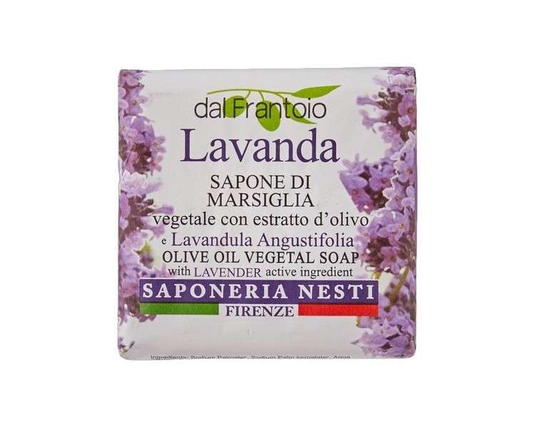 Dal Frantoio Olive Oil Vegetal Soap Lavender 3.5oz