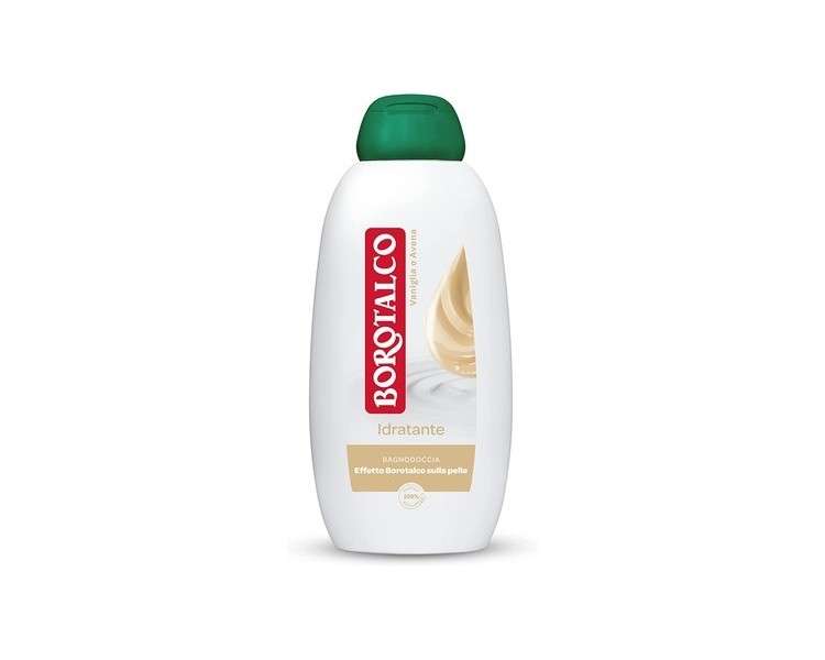 Borotalco Bath Foam with Vanilla and Oat 20.28fl.oz 600ml