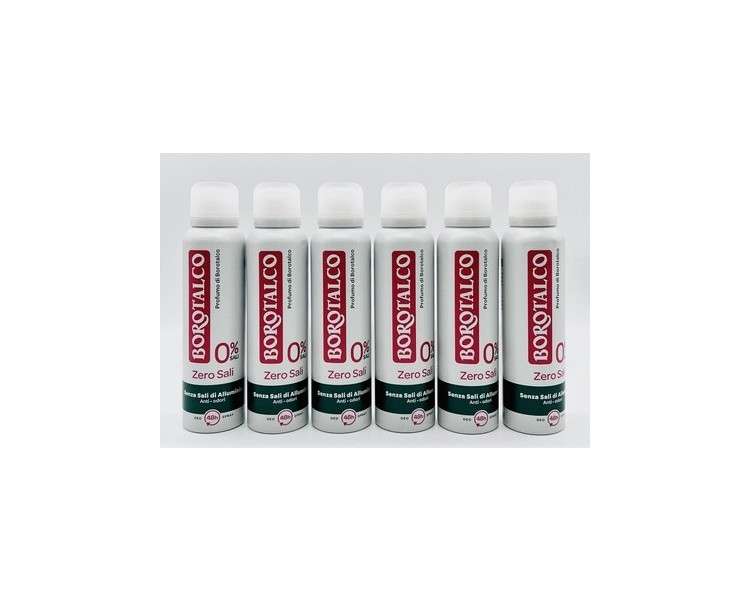 Borotalco Deodorant Spray without Aluminum Salts 150ml
